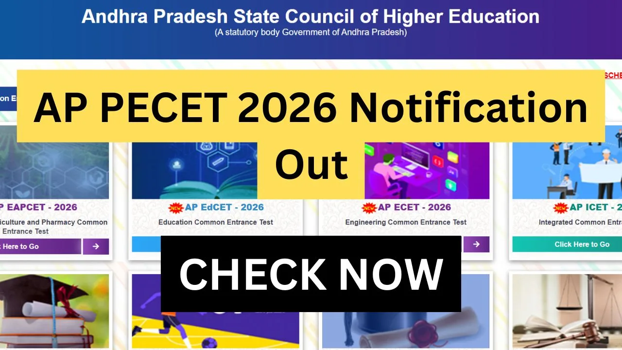 AP PECET 2026 Notification Out